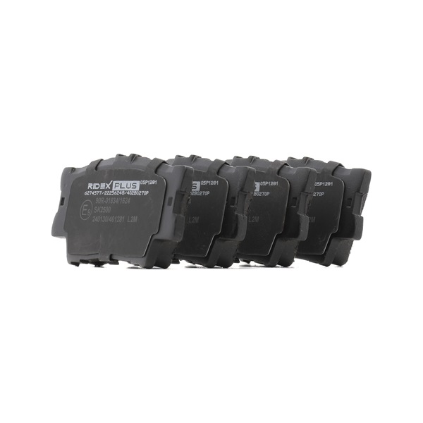 Bremsbeläge 402B0270P RIDEX PLUS 04466-33210 TOYOTA