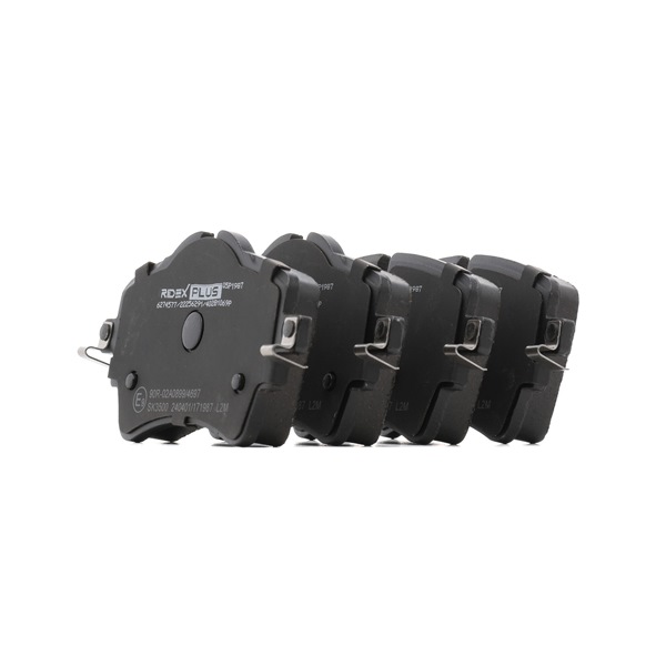 Remblokken 402B1069P RIDEX PLUS 34 10 6 863 293 MINI