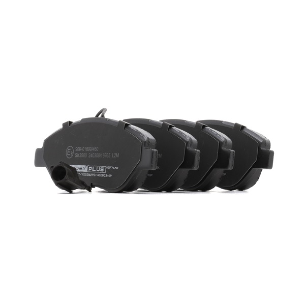 RIDEX PLUS Jarrupalat, levyjarru 402B0310P 402B0310P RIDEX PLUS Kilpajarrupalat CHRYSLER
