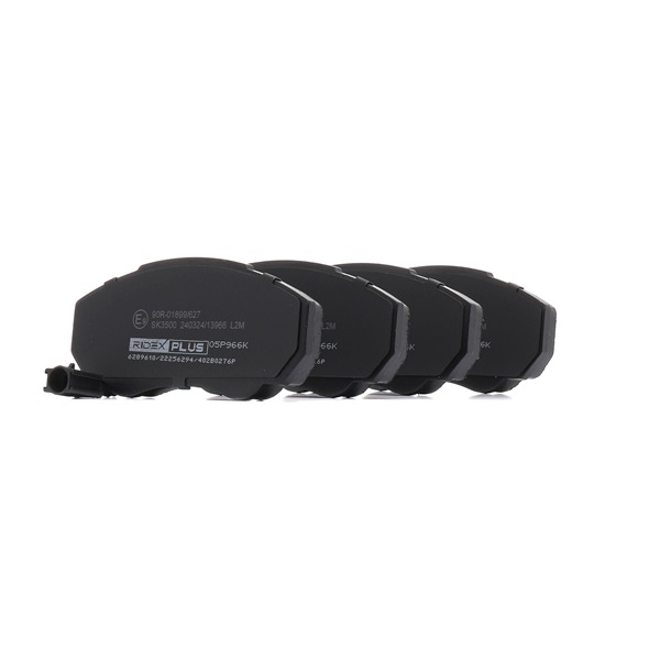 Bremseklodser 402B0276P RIDEX PLUS 7 177 007 4 Bremseklodser 402B0276P RIDEX PLUS 7177 0074 CITROËN