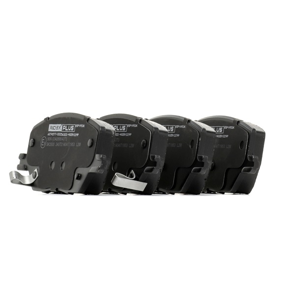 Bremseklosser 402B1229P RIDEX PLUS 68346917AB JEEP