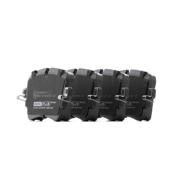 Bremseklodser 402B1169P RIDEX PLUS 4KE 698 451A LAMBORGHINI