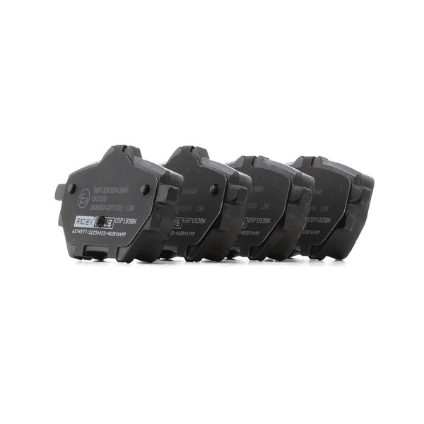 Pastilhas de travão 402B1049P RIDEX PLUS SU001B3838 OPEL