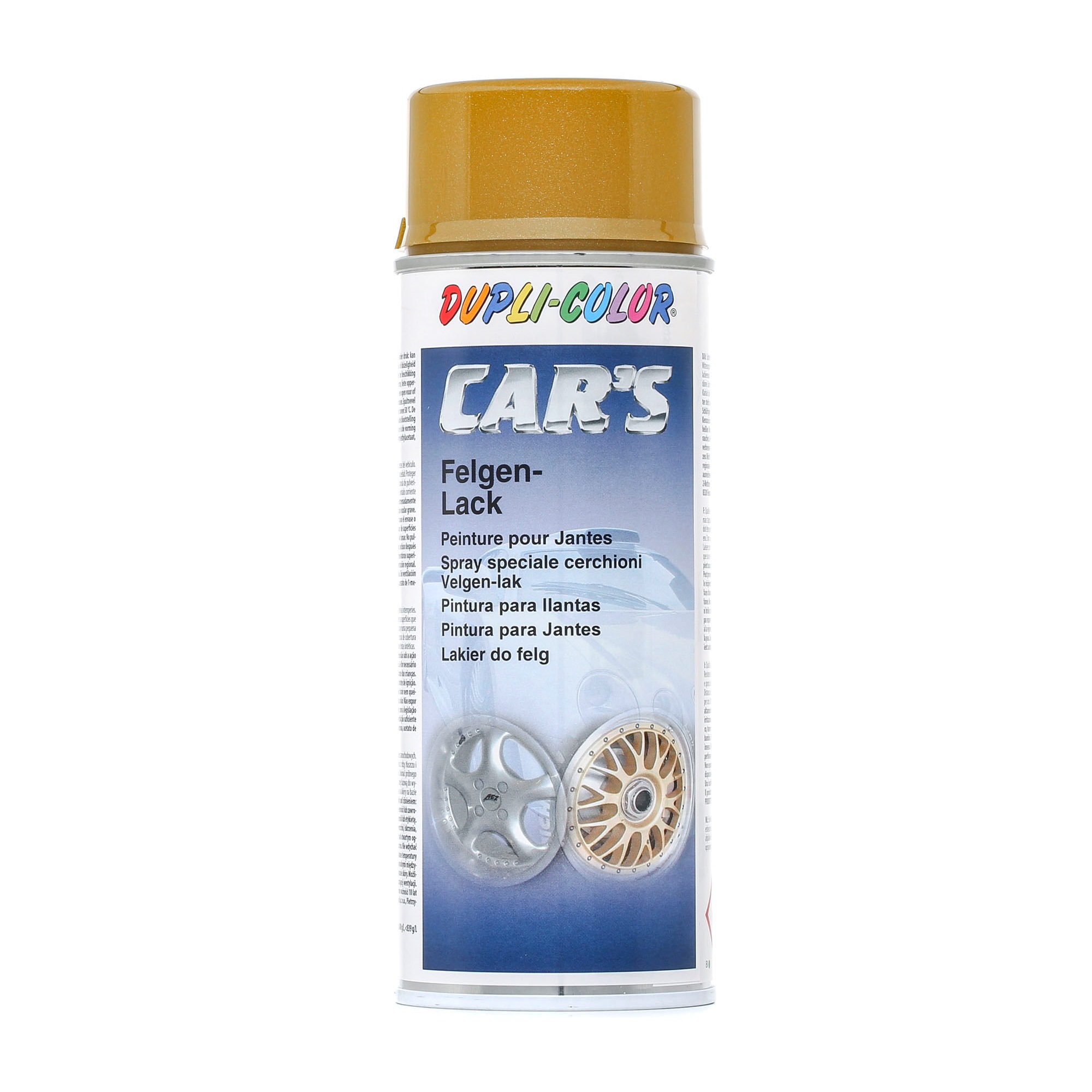 DUPLI COLOR 385902 Lack gold, Spraydose, Inhalt: 400ml, AUTO COLOR 40-0060 gold metallic 400 ml