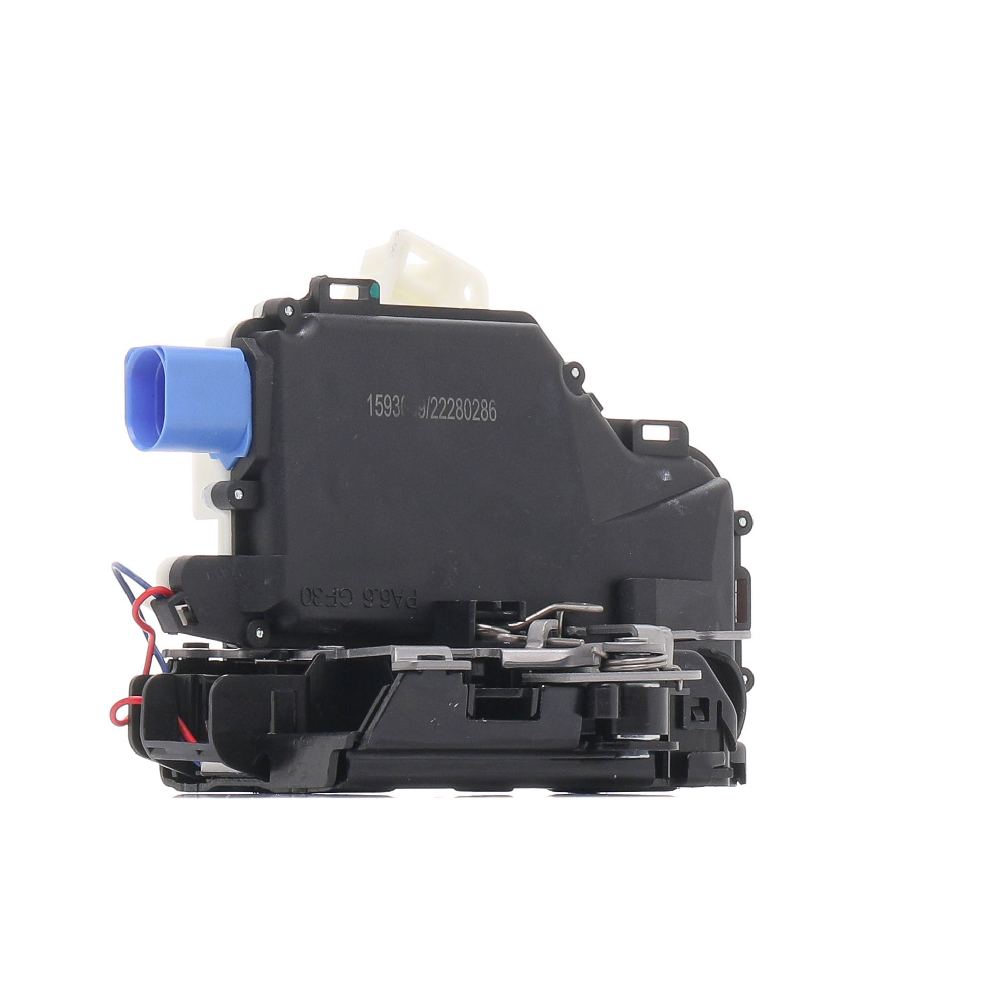 Side view of RIDEX 1361D0399 Door Lock Left Rear, with central locking