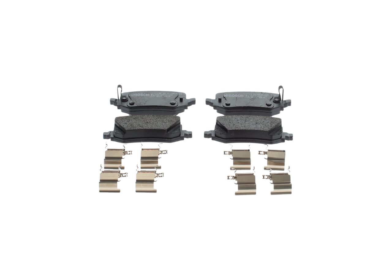 Jarrupalat, levyjarru 0 986 460 161 BOSCH 58302-N7A60 SSANGYONG