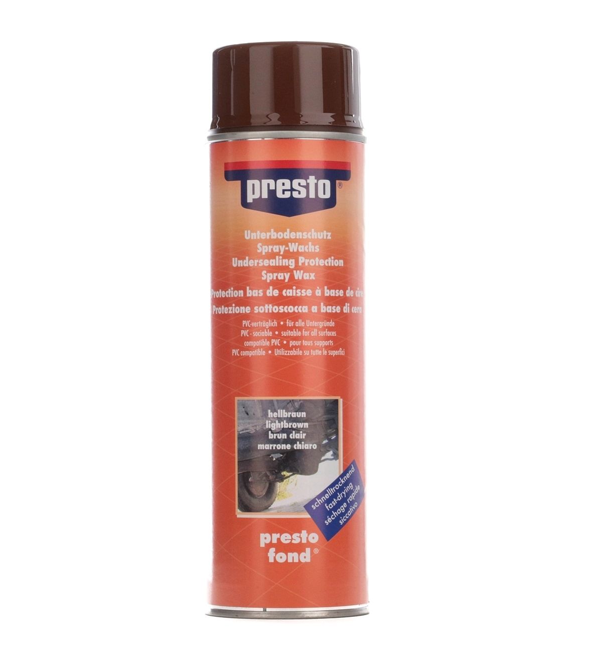 PRESTO 306048 Underbody Protection aerosol, Capacity: 500ml, Weight: 0,453kg, UBS Wachs hell 500-image-2230375