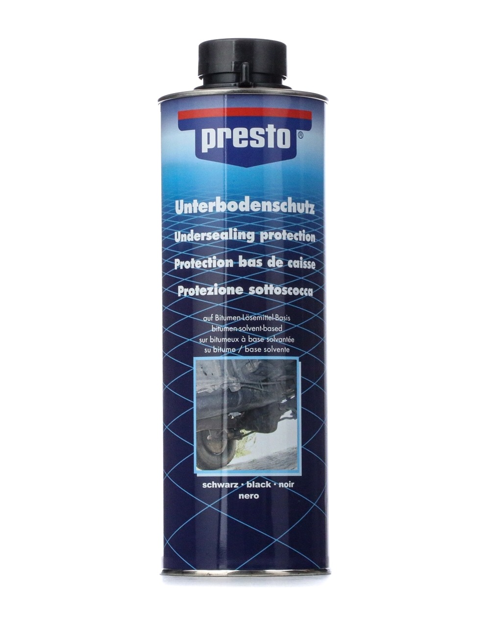 PRESTO 603239 Underbody Protection Tin, Capacity: 1000ml, Weight: 1,237kg, UBS Bitumen schw. 1000-image-2230478
