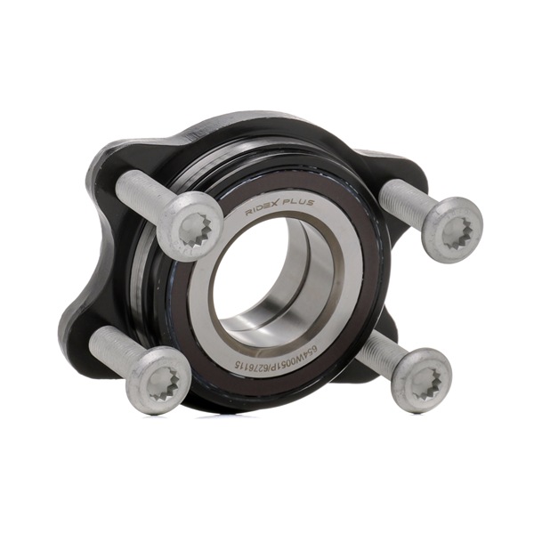 Kit de roulement de roue 654W0051P RIDEX PLUS 3D0 498 607A AUDI