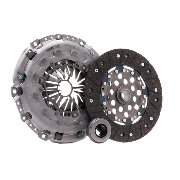 RIDEX PLUS 479C0162P Kit embrayage pour Citroën Jumpy II MPV VF7 2.0 HDi 136 CV 2010 RHR (DW10BTED4) Diesel RIDEX PLUS 479C0162P Kit d'embrayage CITROËN Jumpy II MPV (VF7) 2.0 HDi 136 CV Diesel 2010
