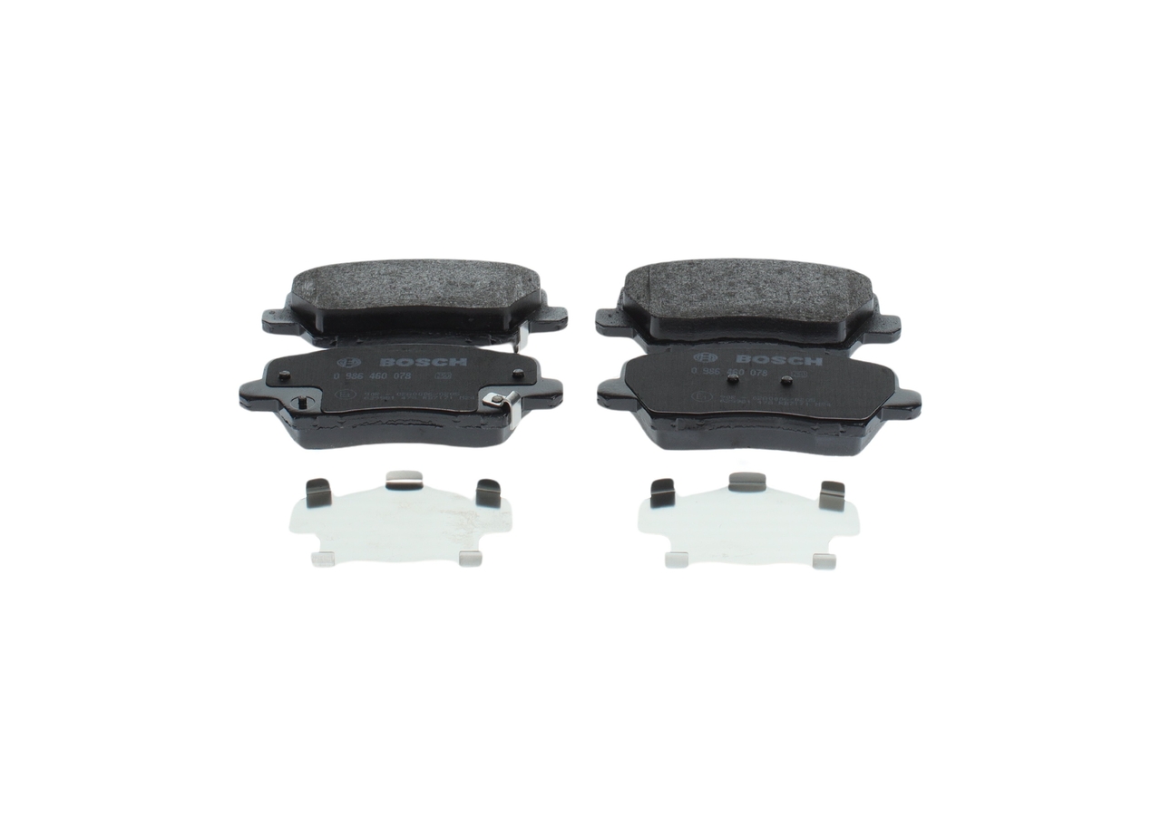 BOSCH 0 986 460 078 Τακάκια Kia Picanto JA 1.2 (G4LA) 84 PS Βενζίνη τιμες