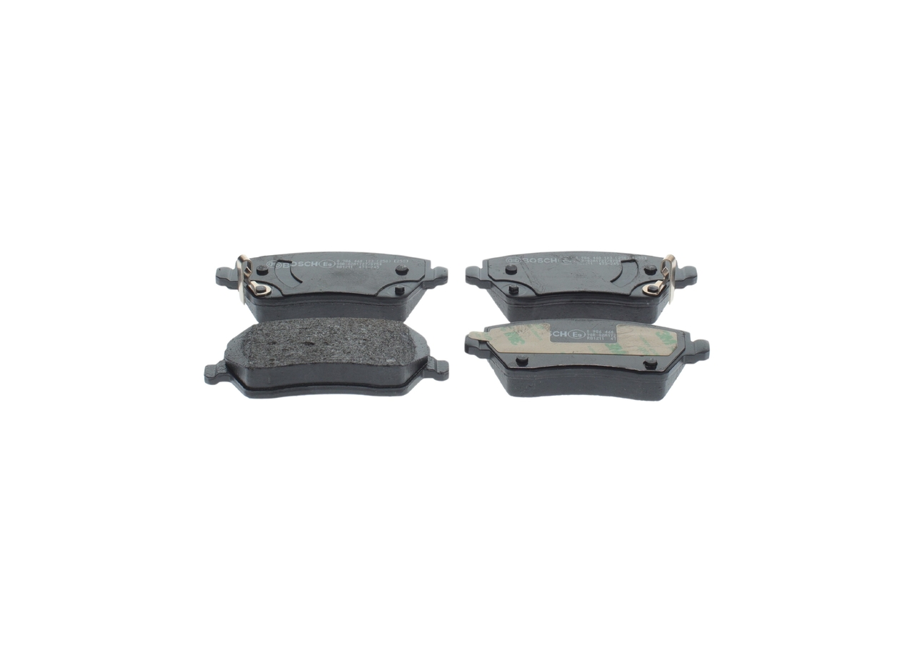 Bremseklodser 0 986 460 123 BOSCH D1M601HA0B MERCEDES-BENZ