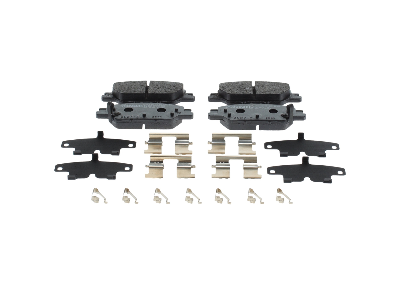 Remblokken 0 986 460 138 BOSCH 43022 TLA A00 Remblokken 0 986 460 138 BOSCH 43022TLAA00 HONDA