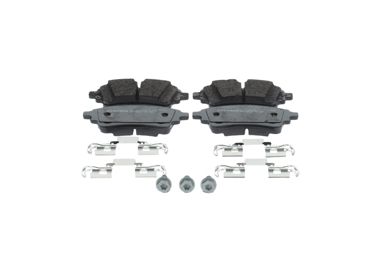 Bremseklodser 0 986 460 174 BOSCH 4M0 698 451 BD VW