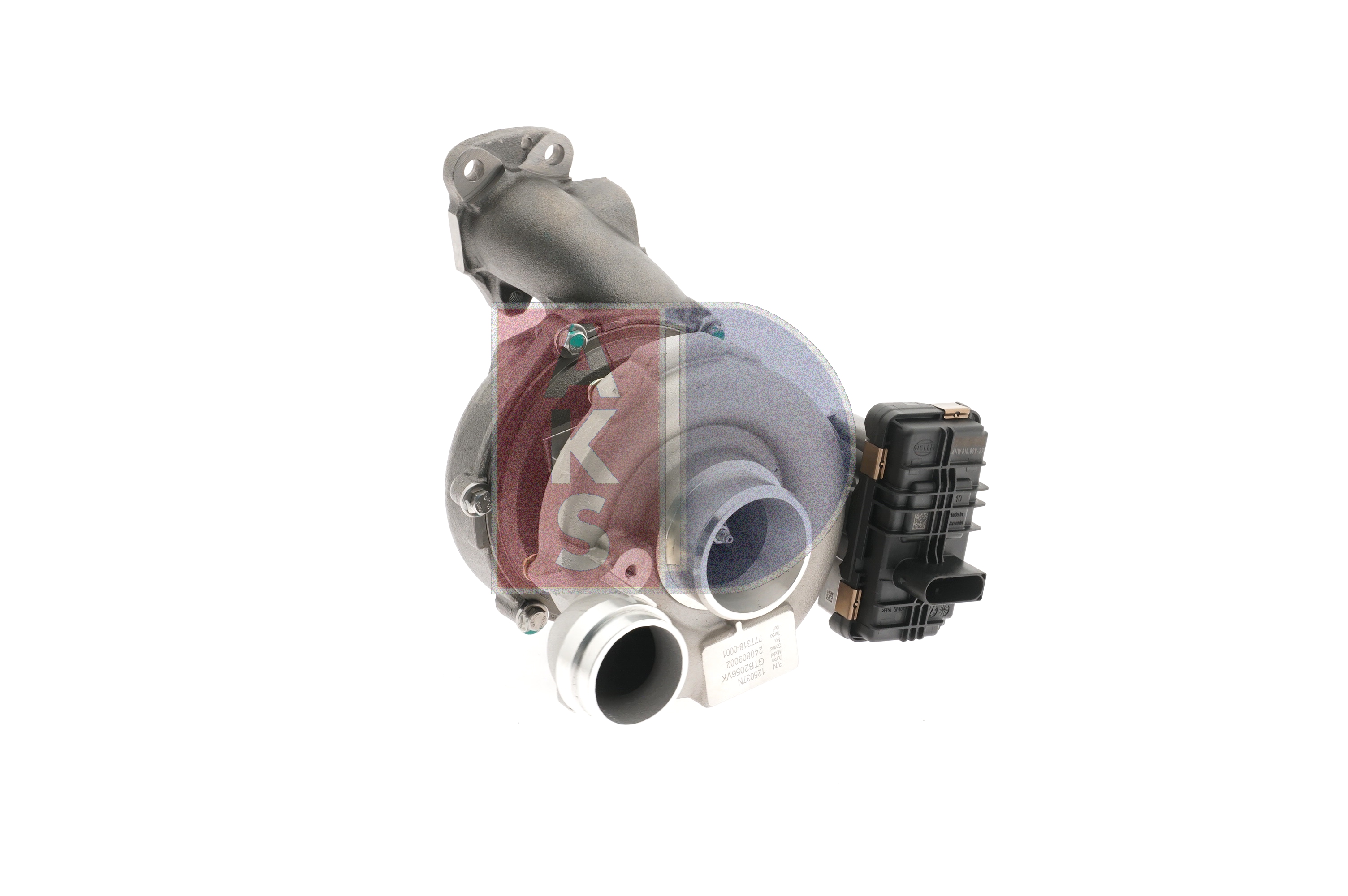 Turbocompresseur 125037N AKS DASIS A 642 090 88 80 Turbocompresseur 125037N AKS DASIS A6420908880 Volkswagen
