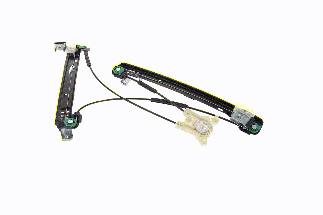 VAICO V10-7658 Window regulator Original VAICO Quality Right Front, Operating Mode: Electric, without electric motor, with bolted-on plate-image-22798125