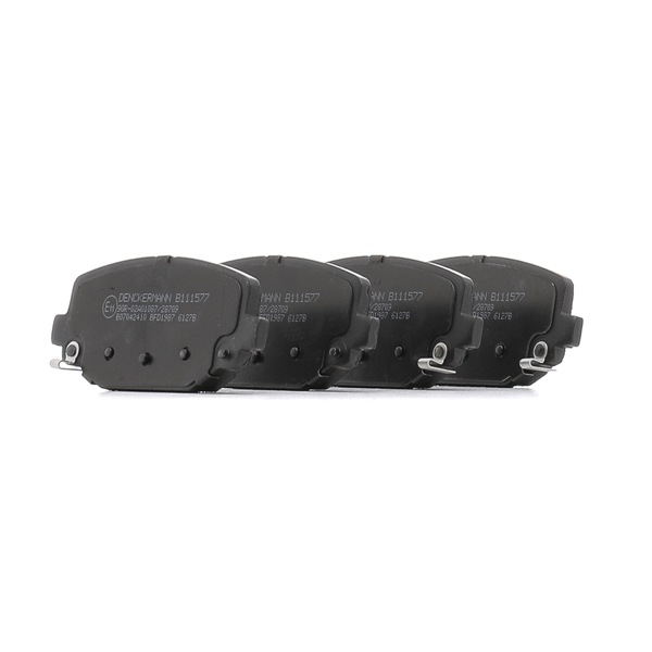 DENCKERMANN B111577 Remblokset Lancia Voyager RT 2.8 CRD (RT, 53) 178 Pk Diesel prijs