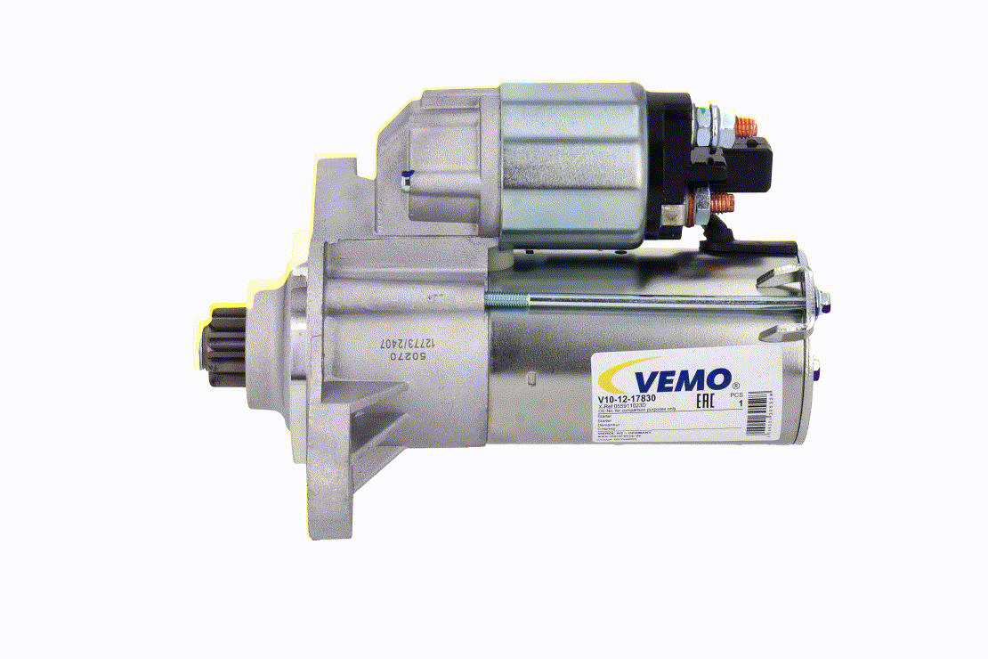 Startmotor V10-12-17830 VEMO 46406469 VW