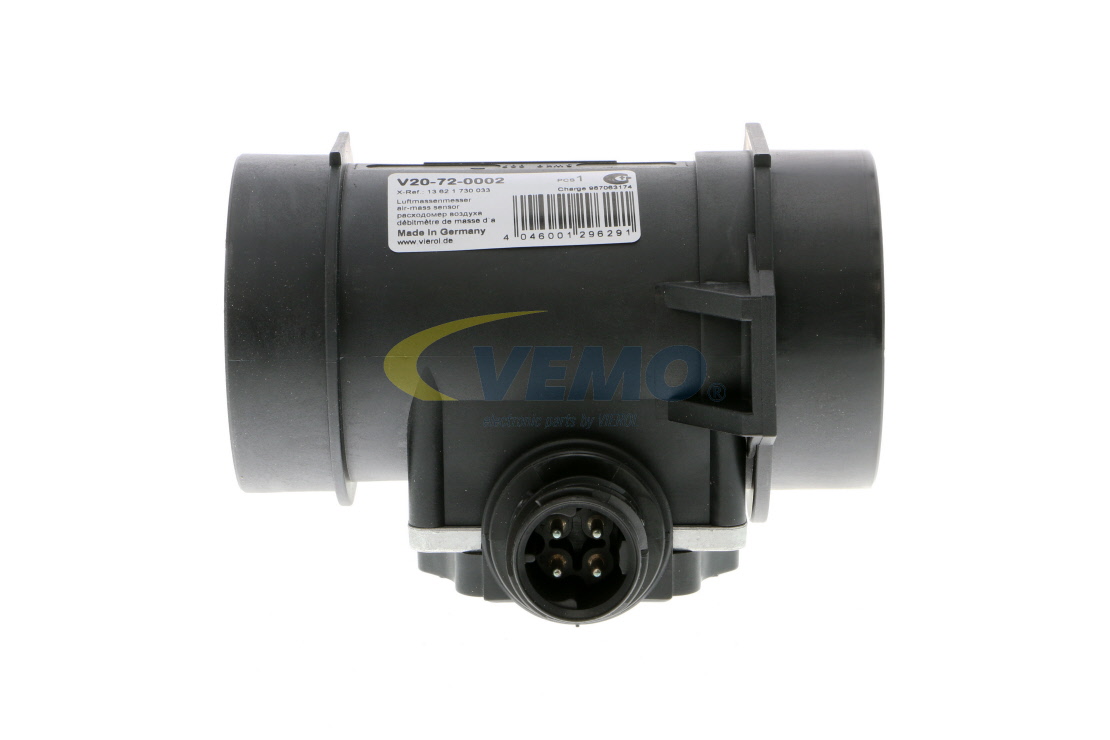 VEMO Merač hmotnosti vzduchu V20-72-0002 Merač hmotnosti vzduchu BMW VEMO Original Quality V20-72-0002