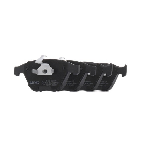 DAVID VASCO Z1498 Brake pad set