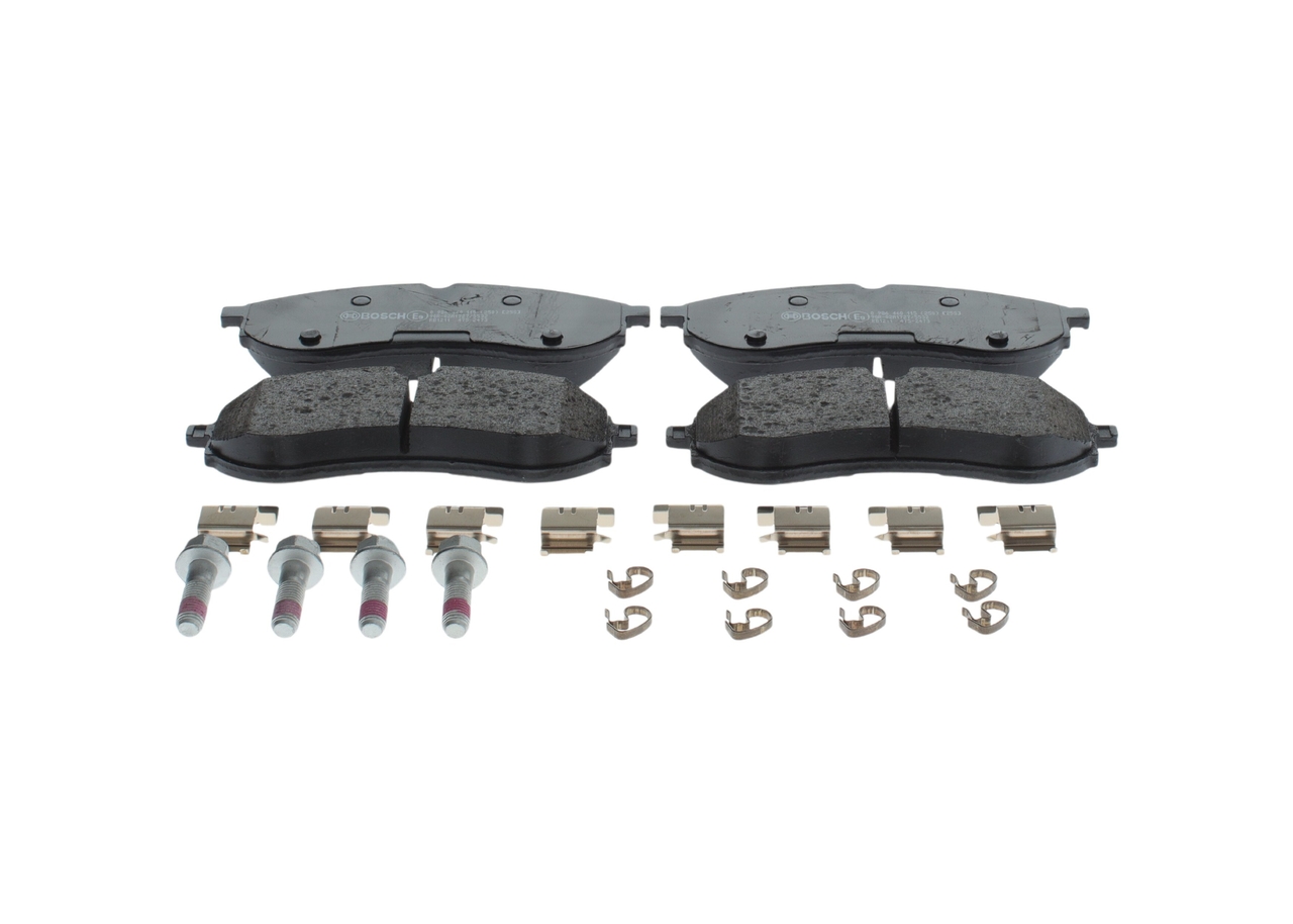 Brzdové doštičky/platničky 0 986 460 115 BOSCH 65508206007 Volkswagen