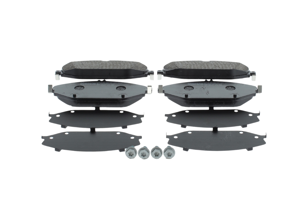 Brake pad set 0 986 460 129 BOSCH A 000 420 73 02 Brake pad set BP2831 BOSCH A 000 420 73 02 MERCEDES-BENZ