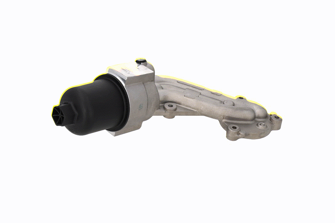 VAICO V22-1322 Housing, oil filter Green Mobility Parts-image-23143436