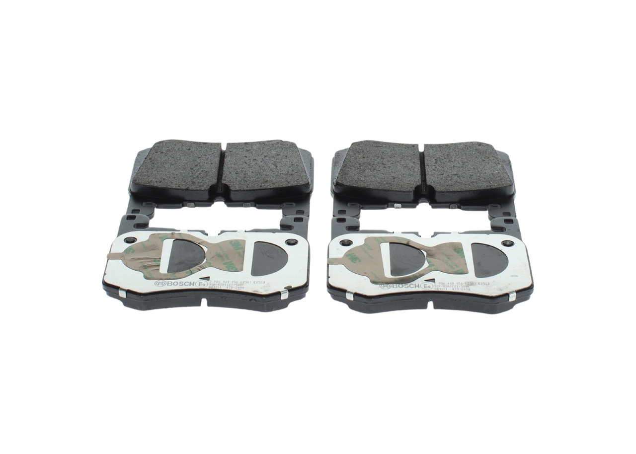 BOSCH 0 986 460 156 Piduriklotsid — Jaguar F-PACE X761_ 5.0 SVR P575 575 hj 2023 508PS(AJ133) Otto BOSCH 0 986 460 156 Klotsid Jaguar F-Pace X761 5.0 SVR P575 575 hj Bensiin hind