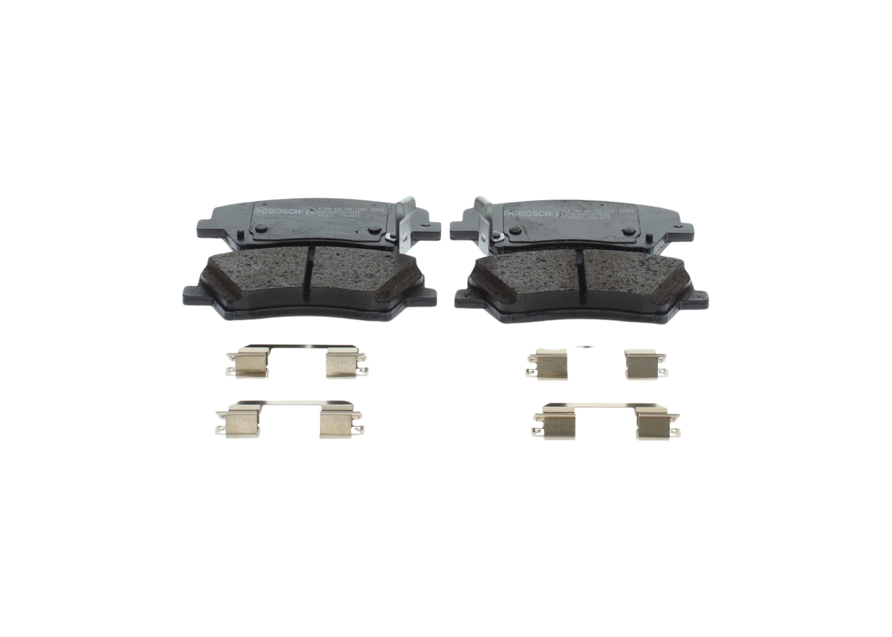 Bremseklodser 0 986 460 189 BOSCH 58101 F3A00 KIA