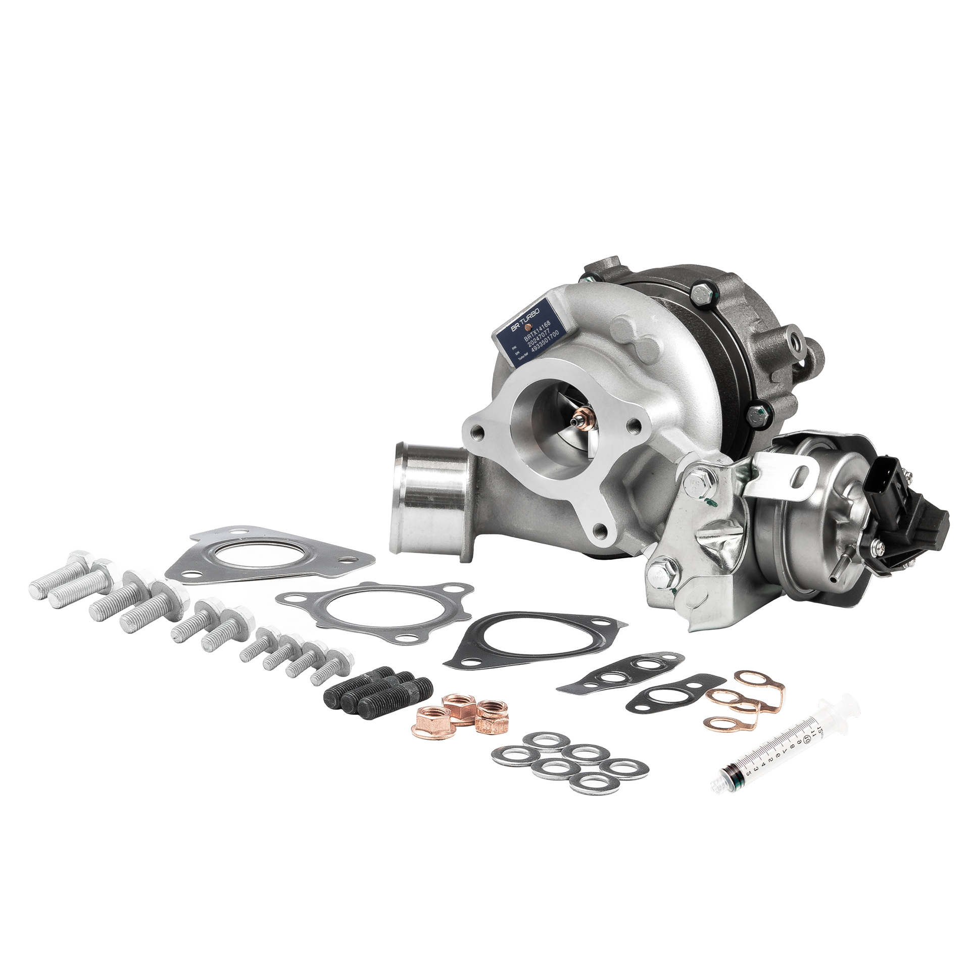 Kit montaggio turbocompressore BRTX14168M BR Turbo 6000611738 RENAULT
