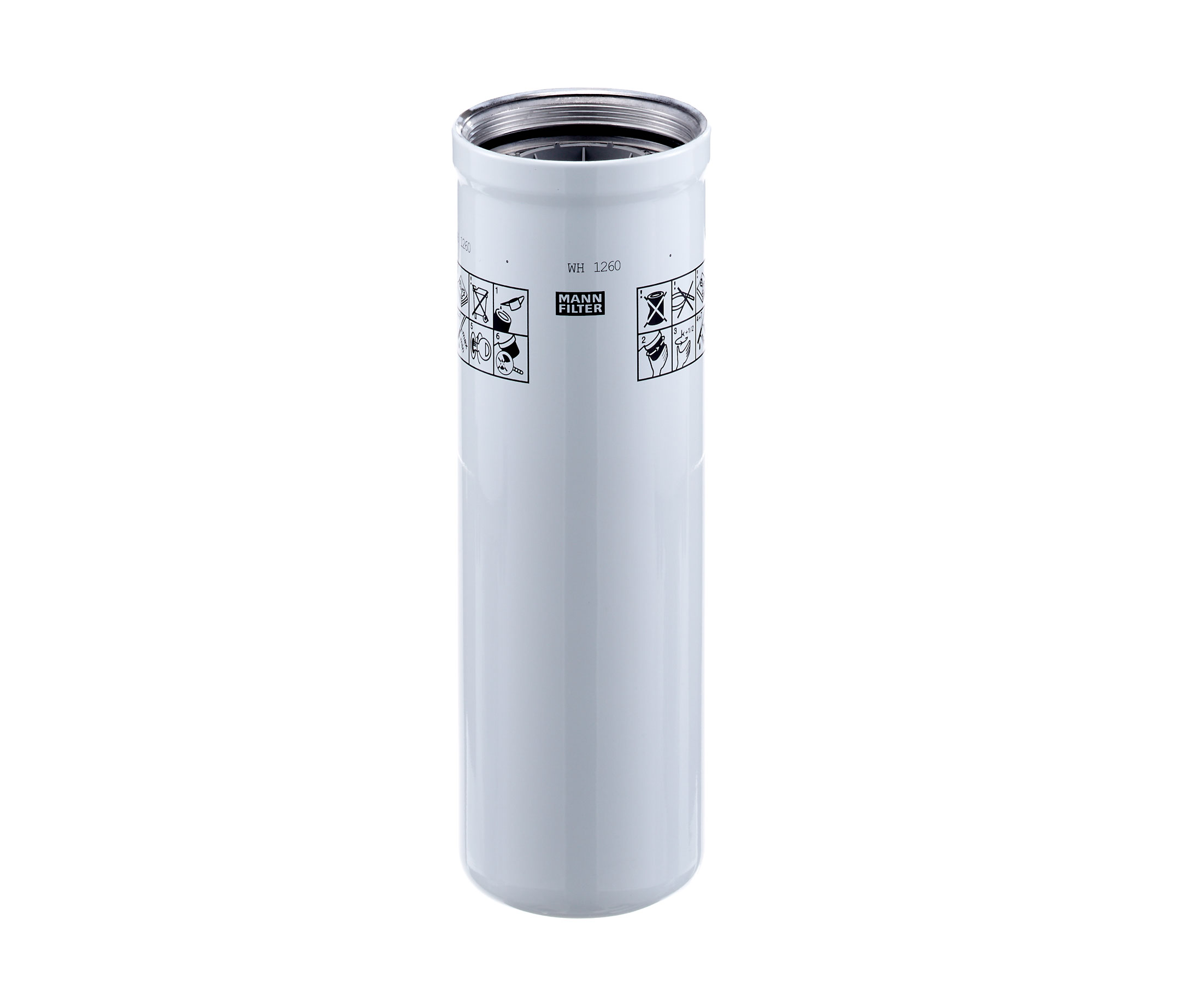 MANN-FILTER WH 1260 Oil filter Spin-on Filter-image-23466760
