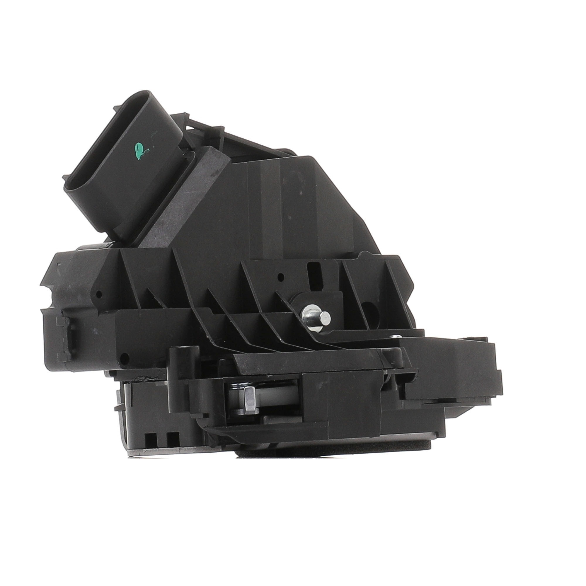 Side view of RIDEX 1361D0435 Door Lock Left Rear, with Safelock function