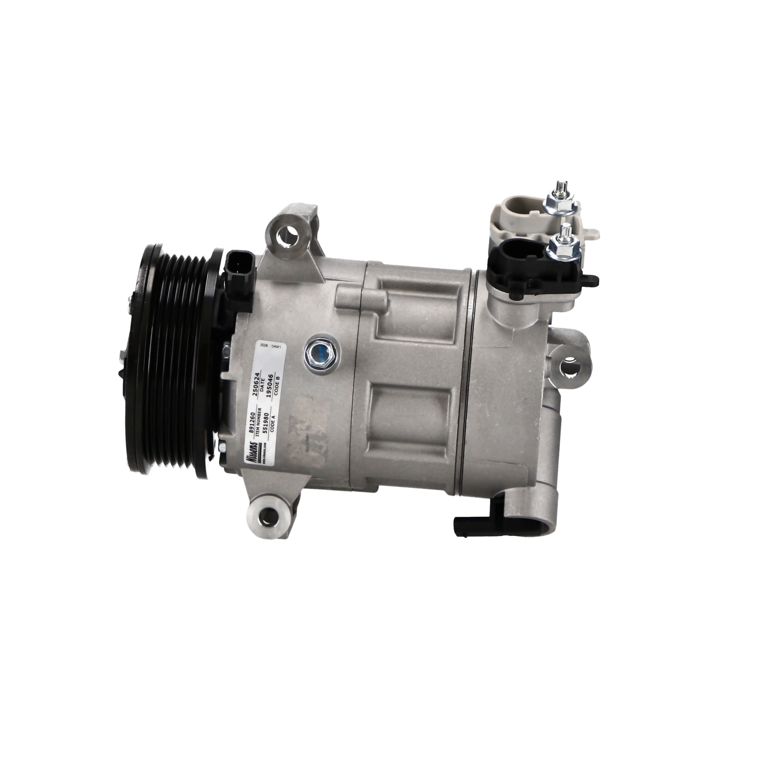 Embrayage magnétique pour compresseurs de climatisation 891260 NISSENS 2237045 MERCEDES-BENZ