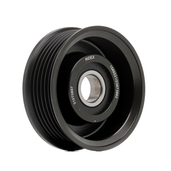 Poulie, tendeur de courroie d'accessoire 310T0897 RIDEX ZJ01-15-980D Galet tendeur de courroie d'accessoire 310T0897 RIDEX ZJ01-15-980D MAZDA