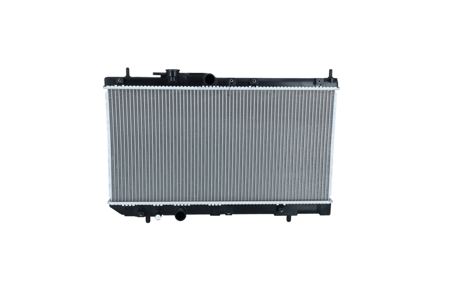 NRF 53277 Engine radiator Brazed cooling fins, Aluminium