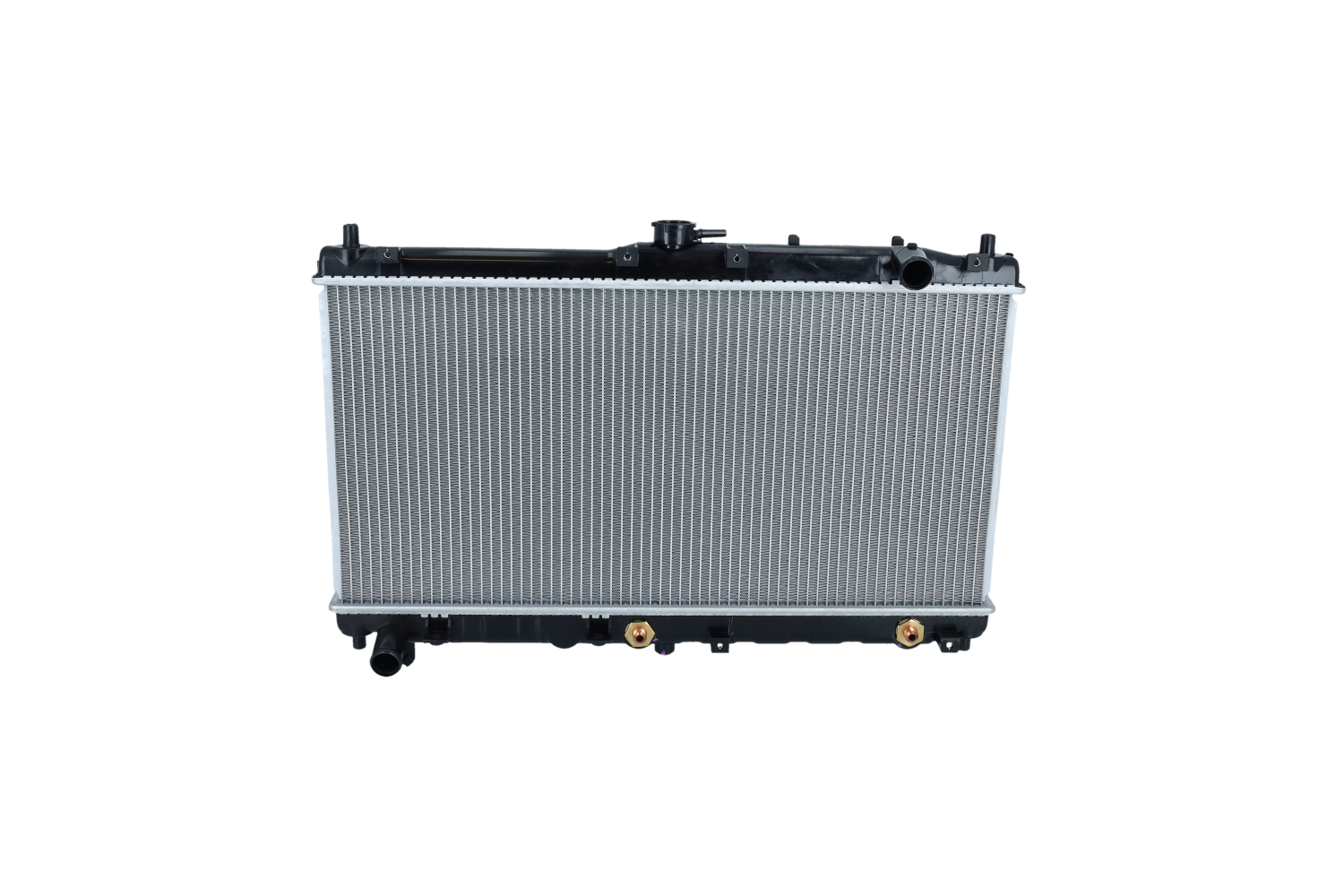 NRF 53977 Engine radiator Brazed cooling fins, Aluminium