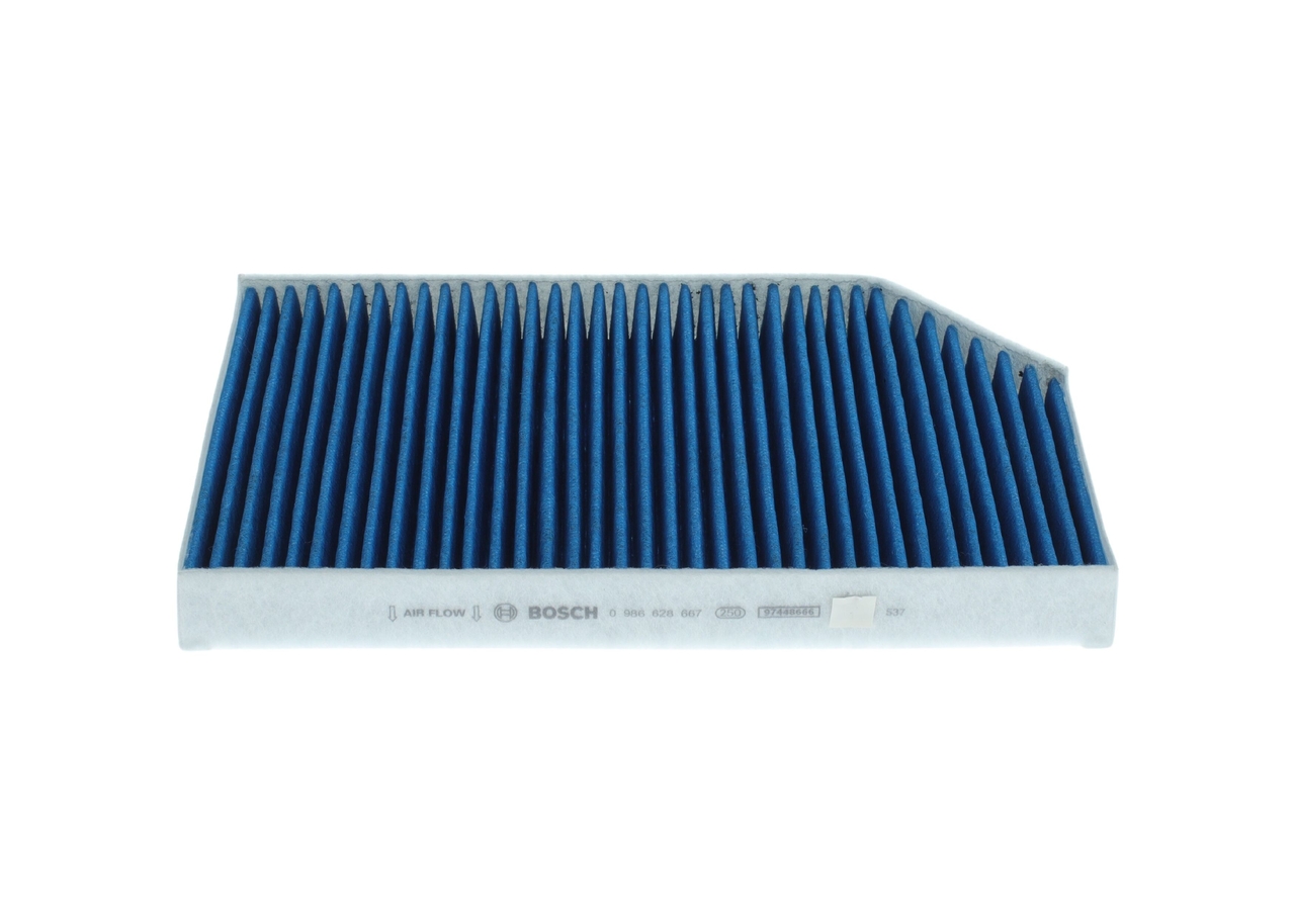 BOSCH 0 986 628 667 Kabinefilter PORSCHE Taycan (Y1A) Turbo 680 HK EL pris