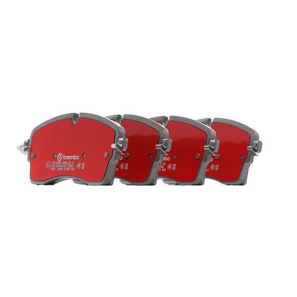 Kit pastiglie freni P44028NX BREMBO JPLA2K021CA JAGUAR