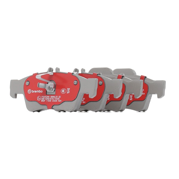 Brake pad set P50052NX BREMBO 006420012064 VAUXHALL