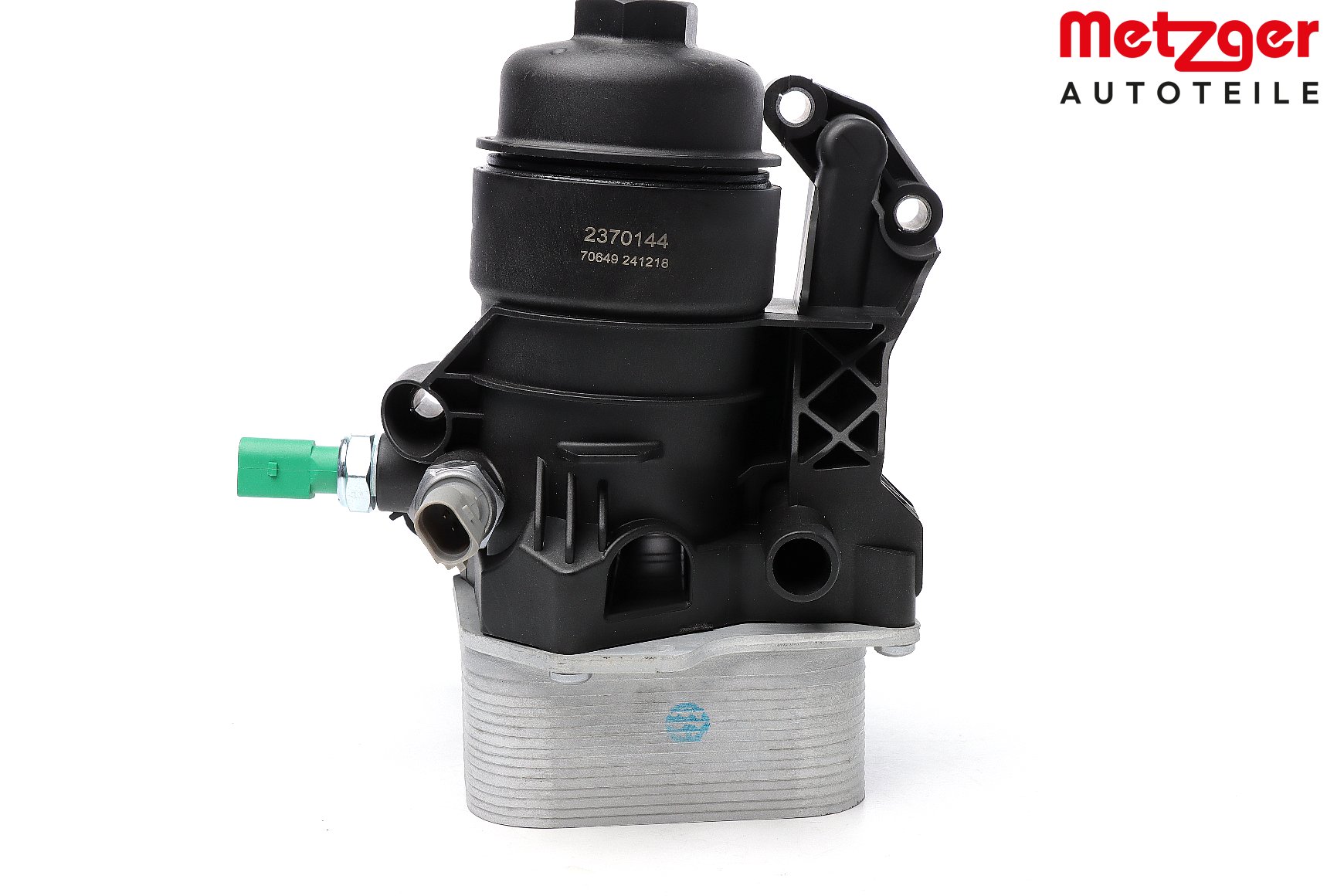 Boîtier de filtre à huile 2370144 METZGER 03N 115 389 K Radiateur d'huile 2370144 METZGER 03N115389K SKODA