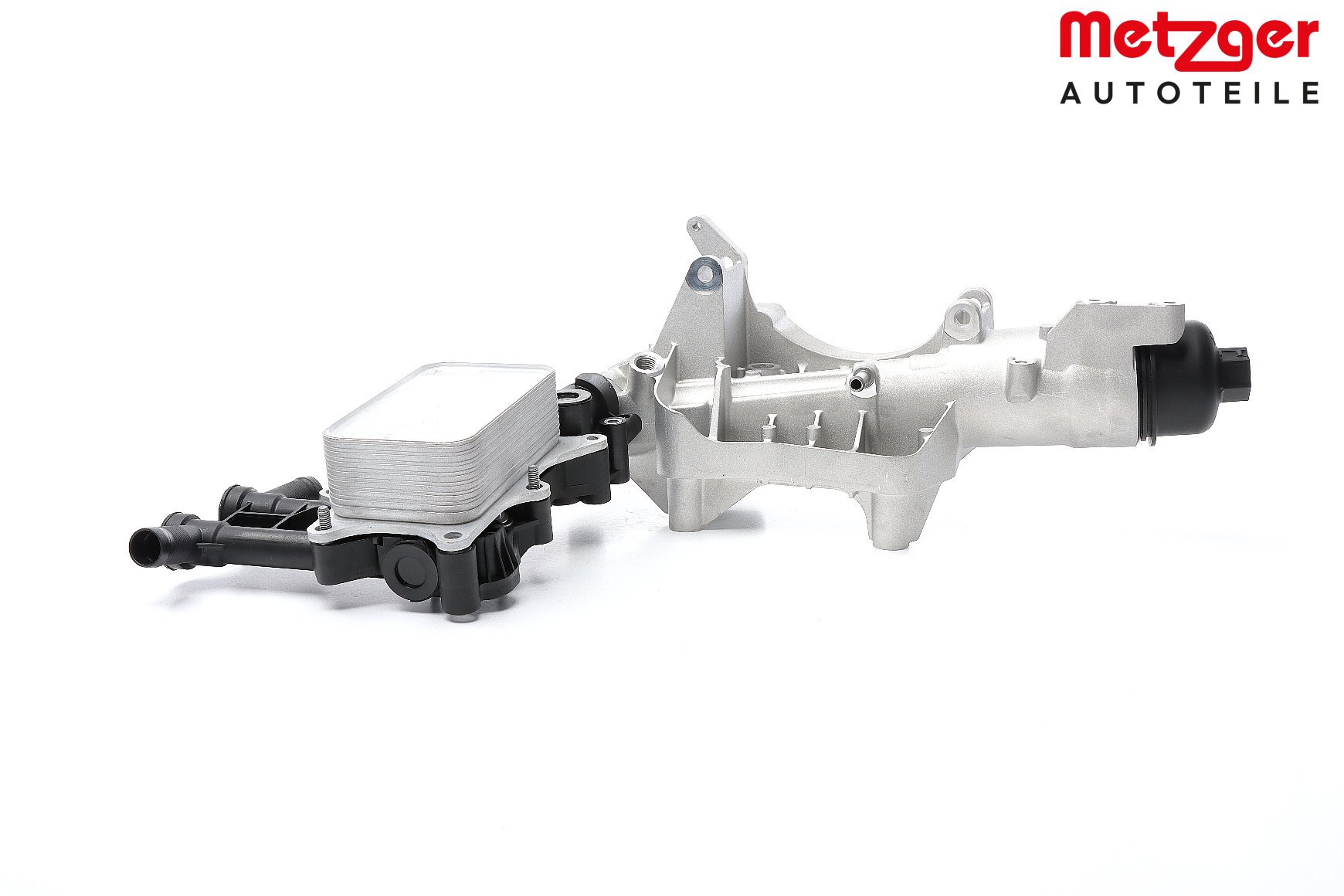 METZGER Ölfiltergehäuse 2370161 Ölfilterdeckel METZGER Mercedes-Benz VARIO 2370161
