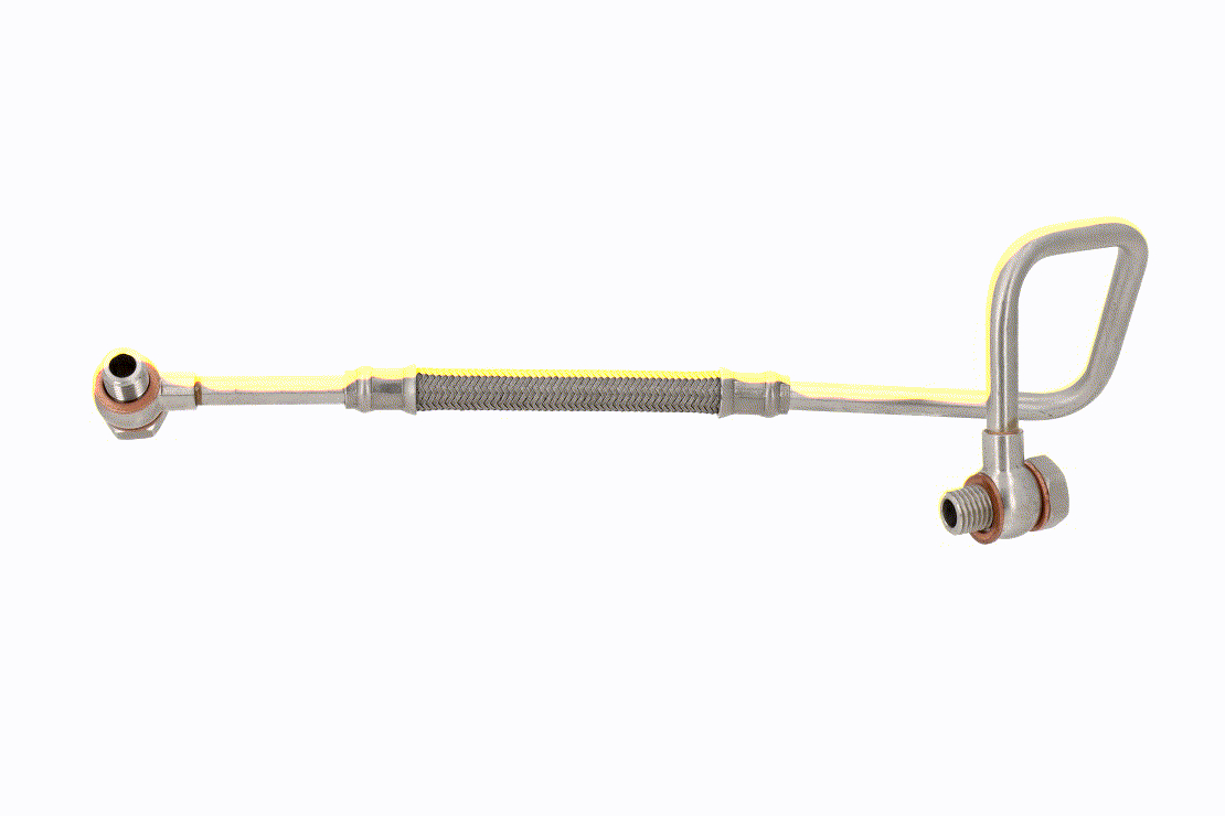 Tuyau de graissage de turbo V48-0709 VAICO LR 072563 LAND ROVER