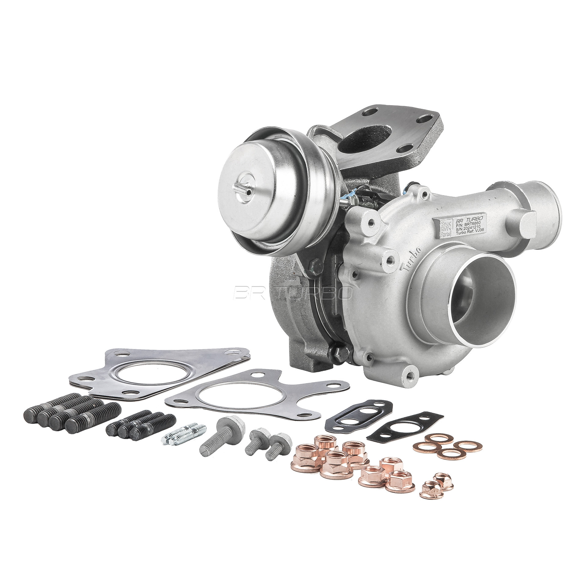 BR Turbo BRTX3594M Turbolader Mazda 6 GG 2.0 DI (GG14) 121 HK Diesel pris