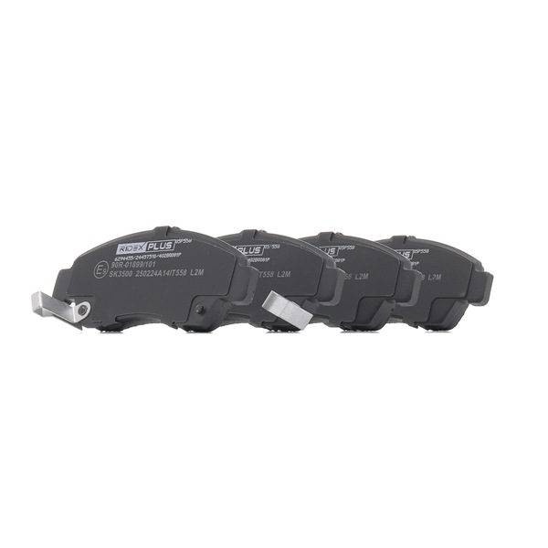 RIDEX PLUS 402B0081P Plaquettes de frein Honda Jazz gd 1.4 LX Flex 83 CV Essence/éthanol 2007