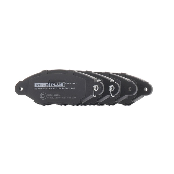 Brzdové doštičky/platničky 402B0140P RIDEX PLUS 4106 000 Q0A HYUNDAI