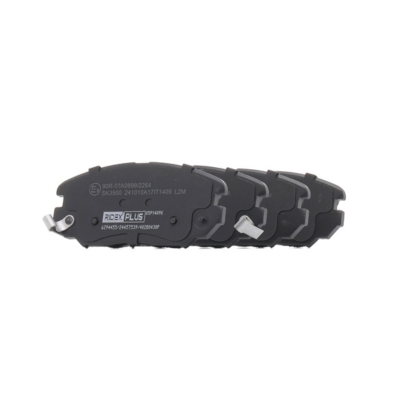 Kit pastiglie freni 402B0430P RIDEX PLUS 13 23 775 3 Kit pastiglie freni 402B0430P RIDEX PLUS 13237753 HYUNDAI