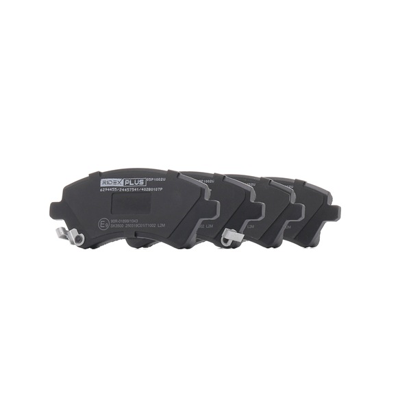Zubehörsatz, Scheibenbremsbelag 402B0107P RIDEX PLUS 04465 02150 TOYOTA