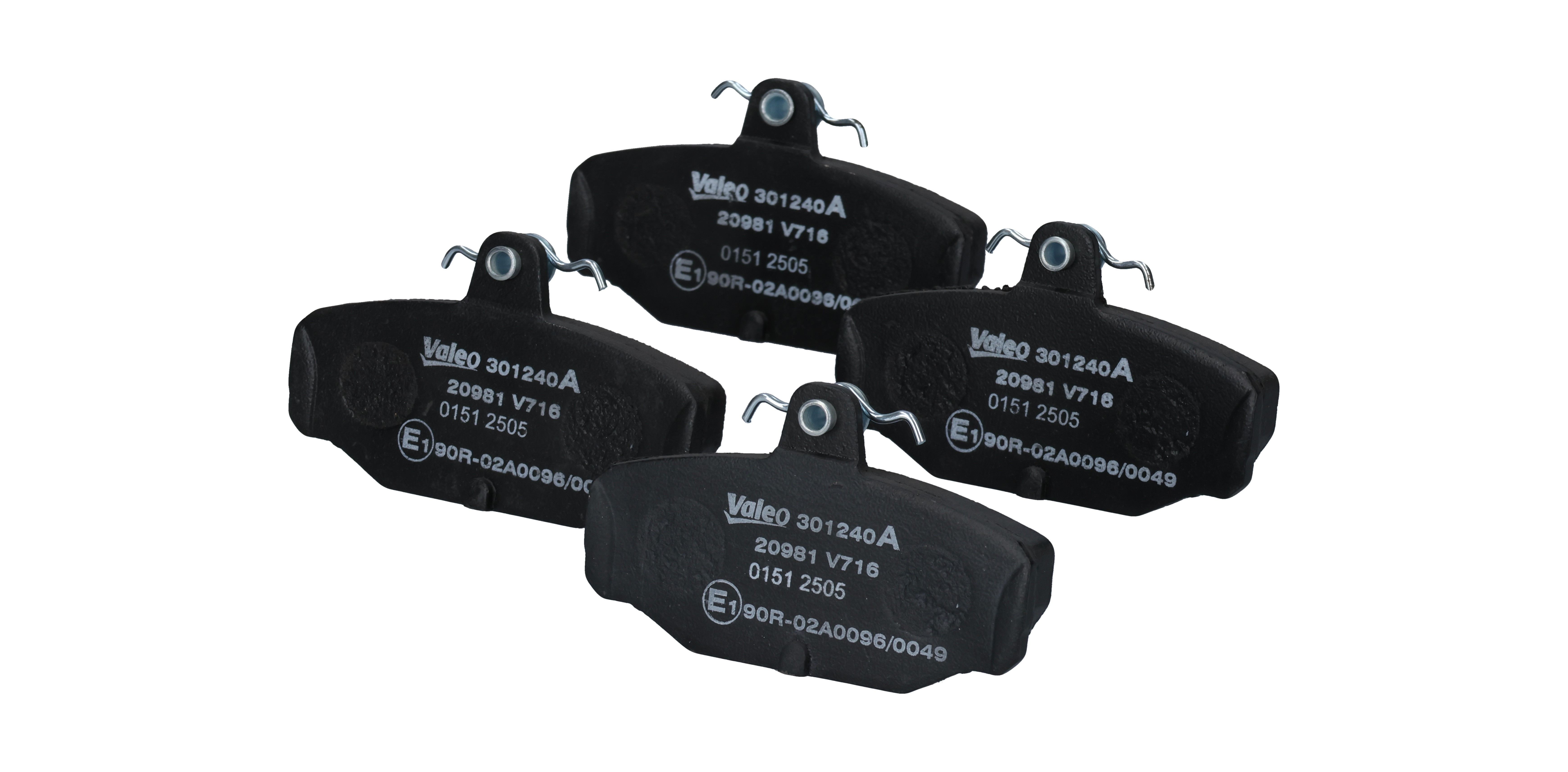 301240A Bremsbeläge VALEO 1648236 AC