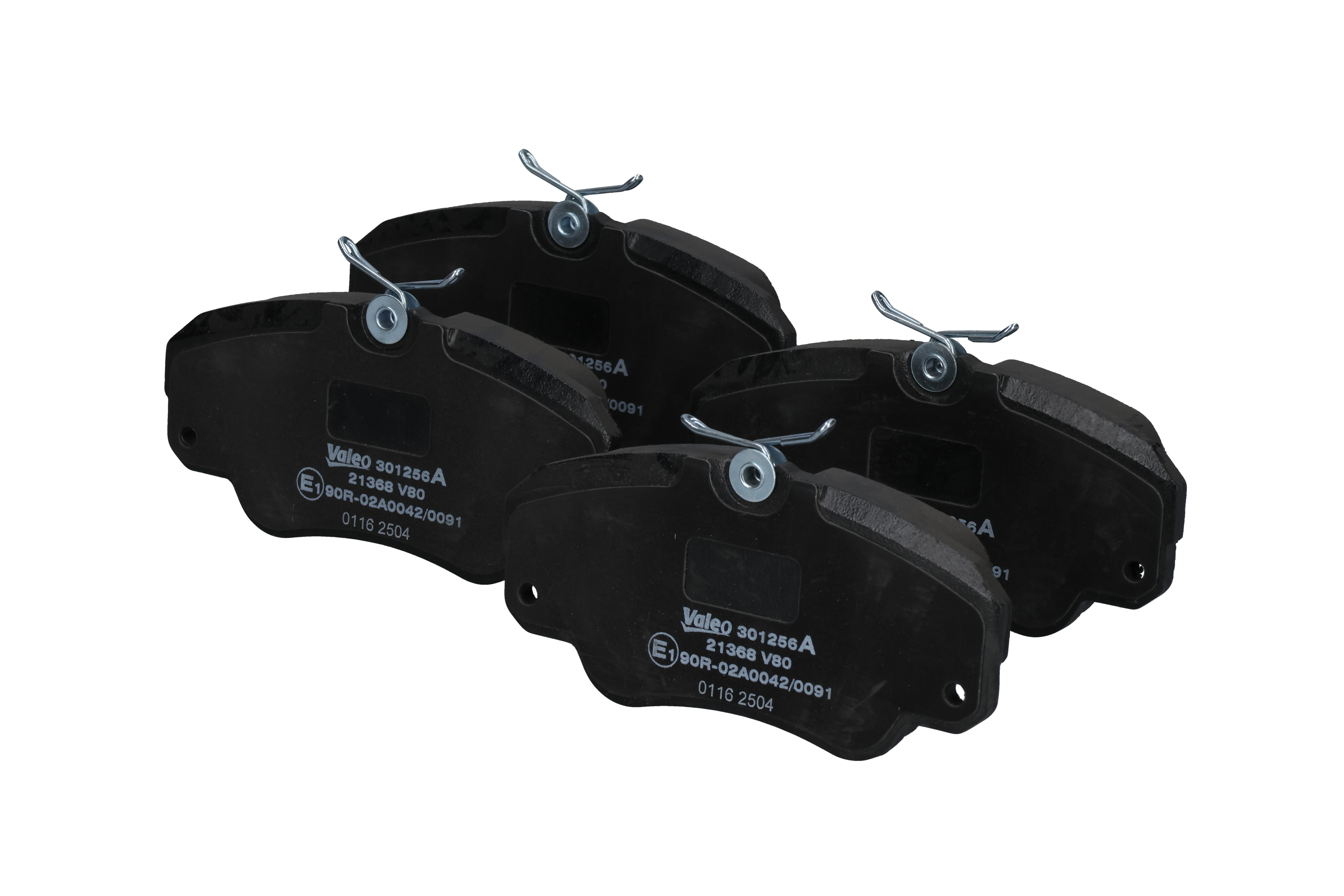 Bremsbeläge 301256A VALEO 1605785 CADILLAC