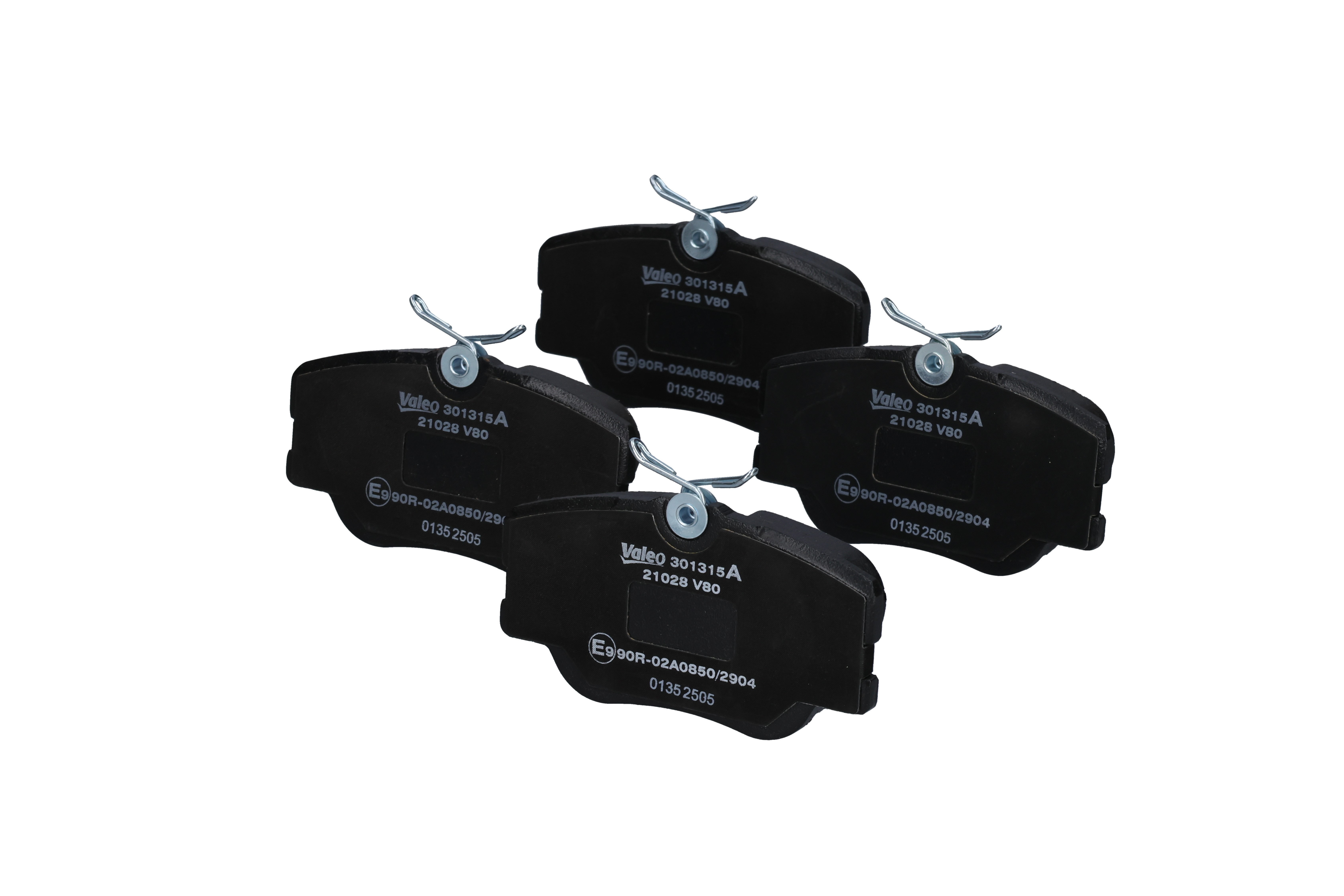 Plaquettes de frein 301315A VALEO 4209920 FIAT